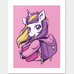 Back to School 2019 Unicorn Posters and Art